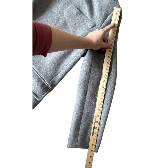 Line & Dot JOHN COAT size S Gray Open Front Revolve - Picture 9 of 14